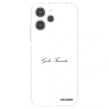 Picasee silikonski prozorni ovitek za Xiaomi Redmi 12 4G - Gods Favorite