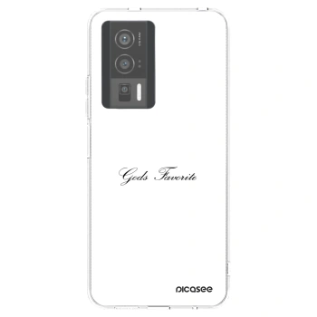 Picasee silikonski prozorni ovitek za Xiaomi Poco F5 Pro 5G - Gods Favorite