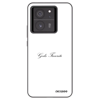 Picasee silikonski črni ovitek za Xiaomi 13T Pro - Gods Favorite