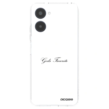 Picasee silikonski prozorni ovitek za Realme 10 4G - Gods Favorite