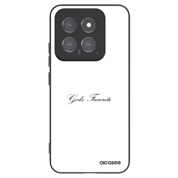 Picasee silikonski črni ovitek za Xiaomi 14 - Gods Favorite