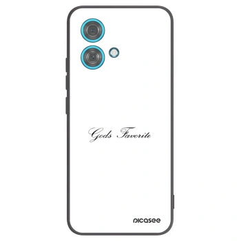 Picasee silikonski črni ovitek za Motorola Edge 40 Neo - Gods Favorite