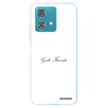 Picasee silikonski prozorni ovitek za Motorola Edge 40 Neo - Gods Favorite