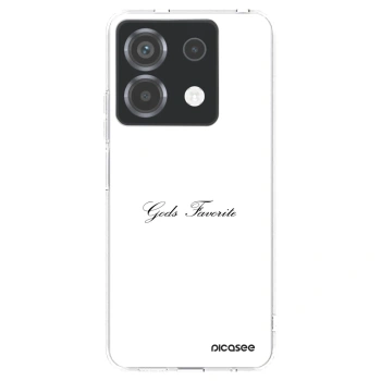 Picasee silikonski prozorni ovitek za Xiaomi Poco X6 - Gods Favorite