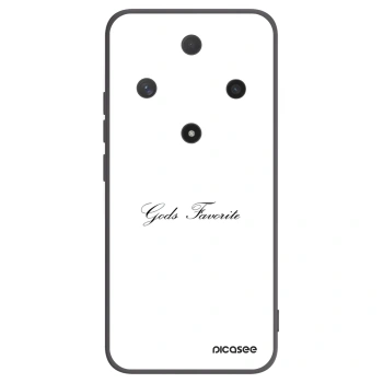 Picasee silikonski črni ovitek za Honor Magic6 Lite 5G - Gods Favorite