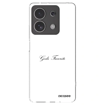 Picasee silikonski prozorni ovitek za Xiaomi Redmi Note 13 4G - Gods Favorite