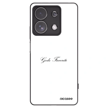 Picasee silikonski črni ovitek za Xiaomi Redmi Note 13 Pro 4G - Gods Favorite