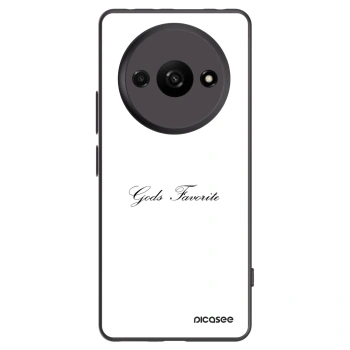 Picasee silikonski črni ovitek za Xiaomi Redmi A3 - Gods Favorite