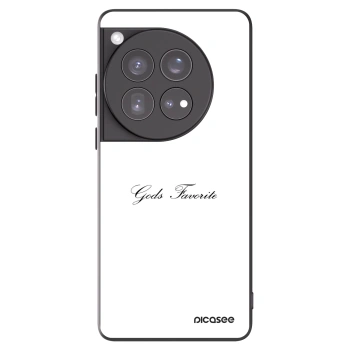 Picasee silikonski črni ovitek za OnePlus 12 5G - Gods Favorite