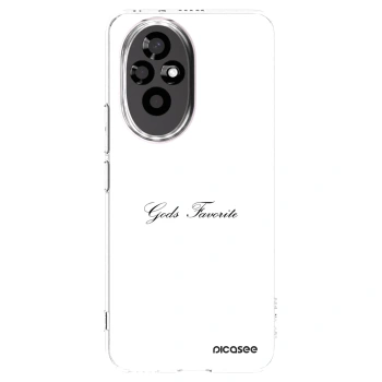 Picasee silikonski prozorni ovitek za Honor 200 Pro 5G - Gods Favorite