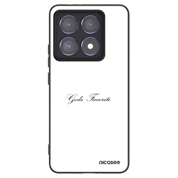 Picasee silikonski črni ovitek za Xiaomi 14T Pro - Gods Favorite