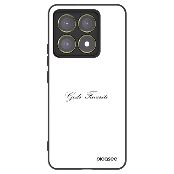 Picasee silikonski črni ovitek za Xiaomi 14T - Gods Favorite