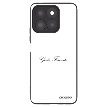 Picasee silikonski črni ovitek za Honor X8c - Gods Favorite