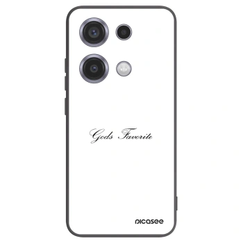 Picasee silikonski črni ovitek za Xiaomi Redmi Note 14S - Gods Favorite