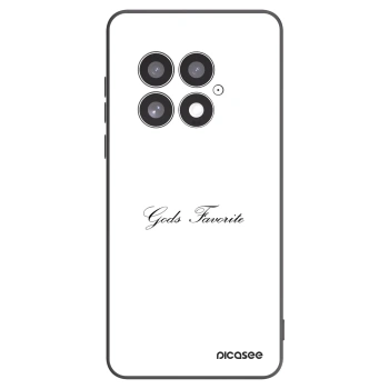 Picasee silikonski črni ovitek za OnePlus 13 5G - Gods Favorite