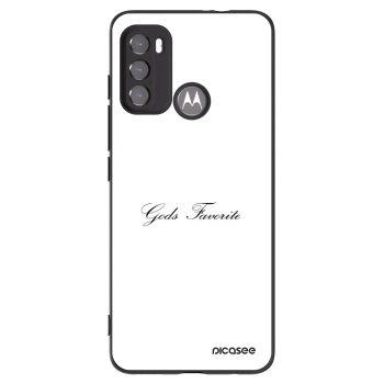 Picasee silikonski črni ovitek za Motorola Edge 60 5G - Gods Favorite