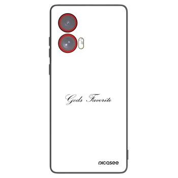 Picasee silikonski črni ovitek za Motorola Edge 50 Fusion - Gods Favorite
