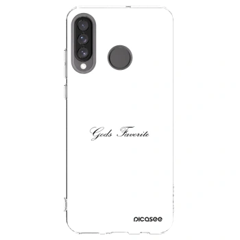 Picasee silikonski prozorni ovitek za Huawei P30 Lite - Gods Favorite