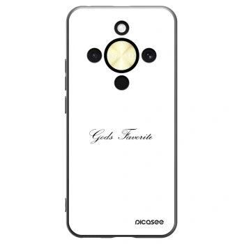 Picasee silikonski črni ovitek za Honor Magic8 Lite 5G - Gods Favorite
