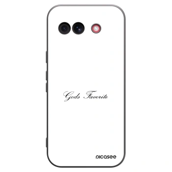 Picasee silikonski črni ovitek za Google Pixel 10a - Gods Favorite