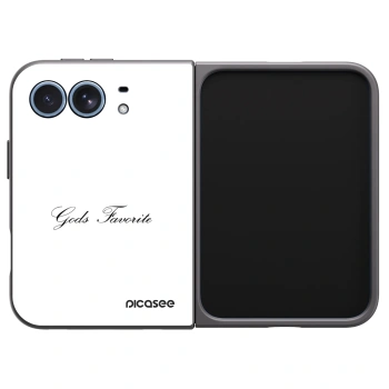 Picasee silikonski črni ovitek za Apple iPhone Duo - Gods Favorite