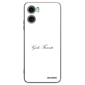 Picasee silikonski črni ovitek za Motorola Moto G06 - Gods Favorite