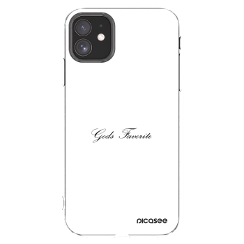 Picasee silikonski prozorni ovitek za Apple iPhone 11 - Gods Favorite