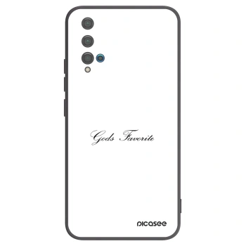 Picasee silikonski črni ovitek za Huawei Nova 5T - Gods Favorite