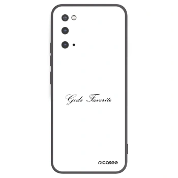 Picasee silikonski črni ovitek za Samsung Galaxy S20 G980F - Gods Favorite