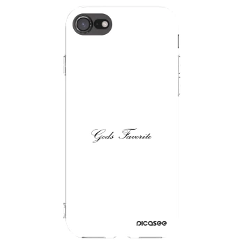 Picasee silikonski prozorni ovitek za Apple iPhone SE 2020 - Gods Favorite
