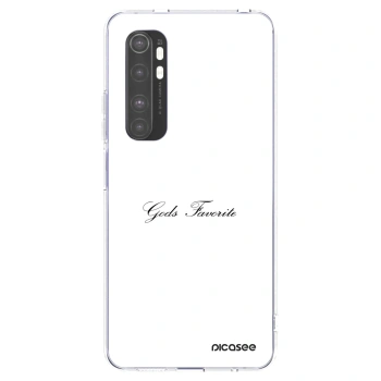 Picasee silikonski prozorni ovitek za Xiaomi Mi Note 10 Lite - Gods Favorite