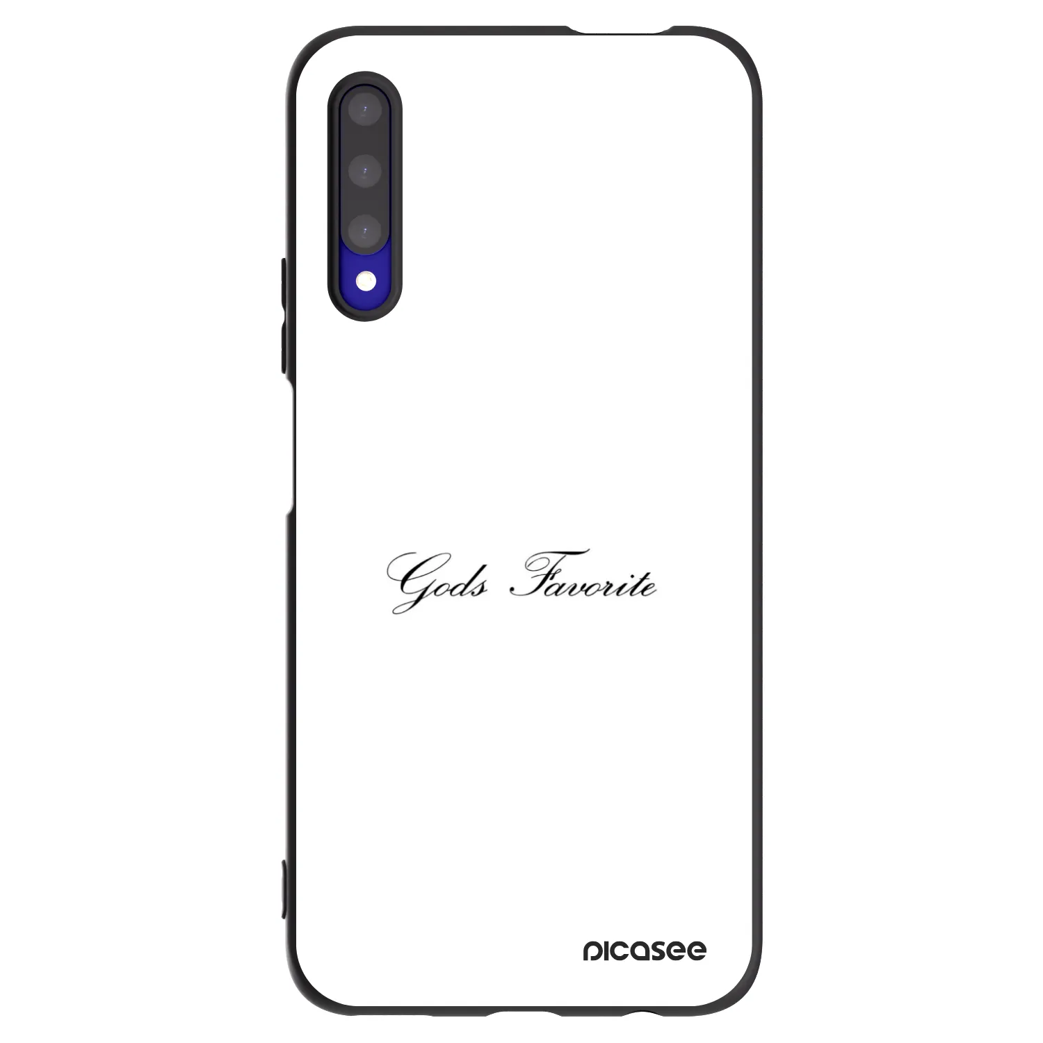 Picasee silikonski črni ovitek za Honor 9X Pro - Gods Favorite