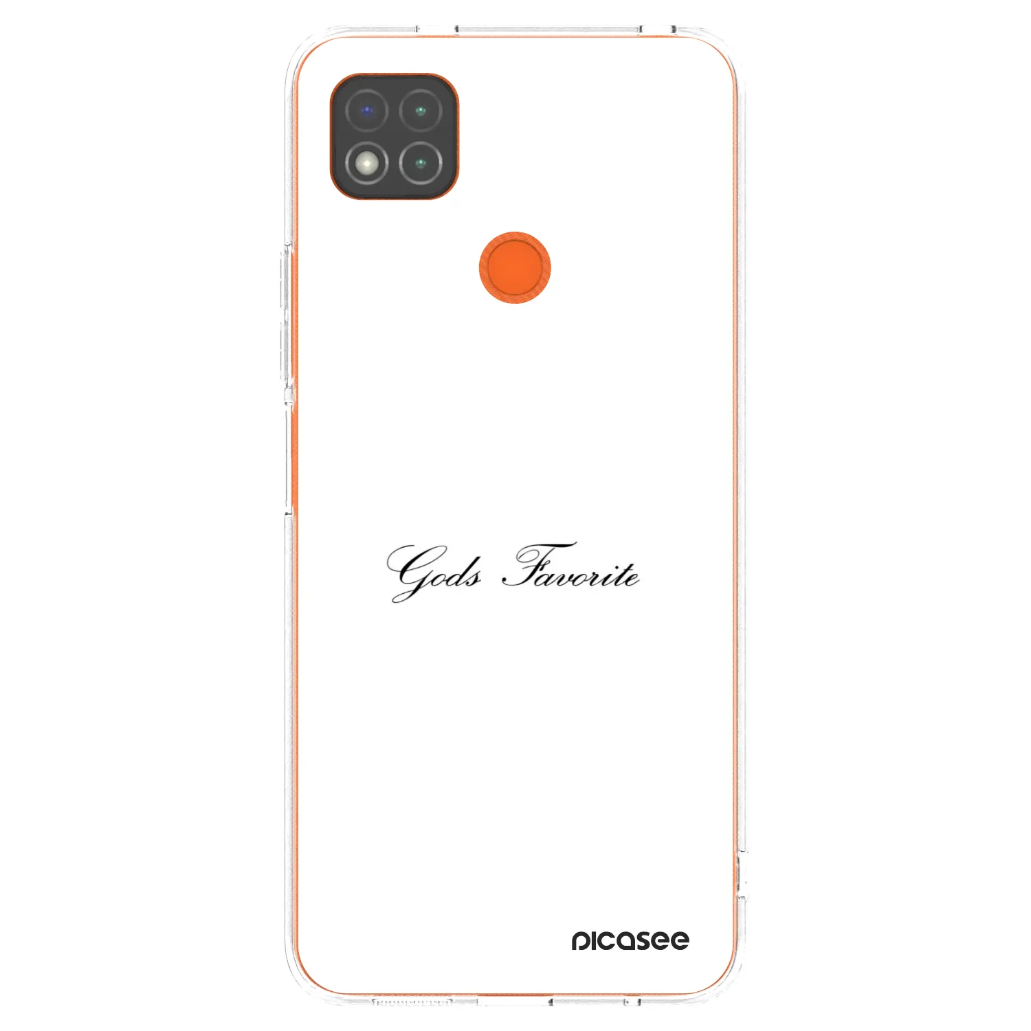 Picasee silikonski prozorni ovitek za Xiaomi Redmi 9C - Gods Favorite