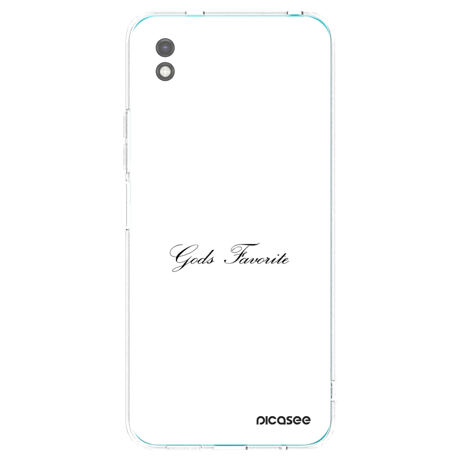 Picasee silikonski črni ovitek za Xiaomi Redmi 9A - Gods Favorite