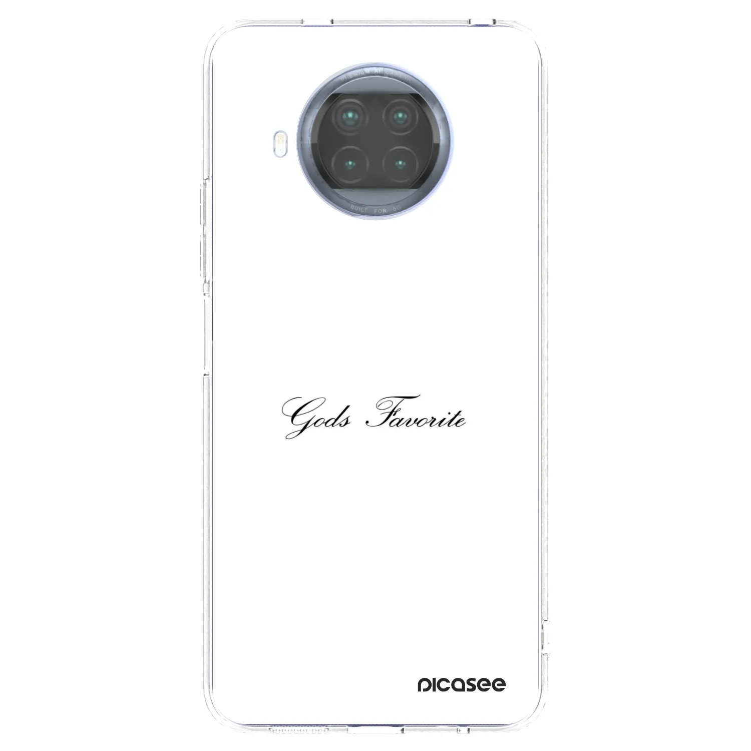 Picasee silikonski prozorni ovitek za Xiaomi Mi 10T Lite - Gods Favorite