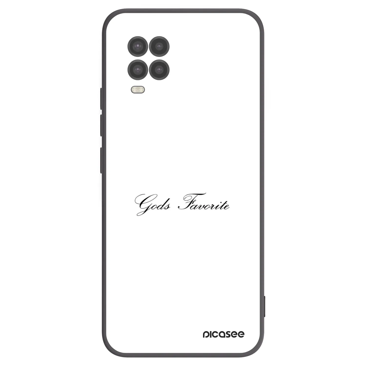 Picasee silikonski črni ovitek za Xiaomi Mi 10 Lite - Gods Favorite