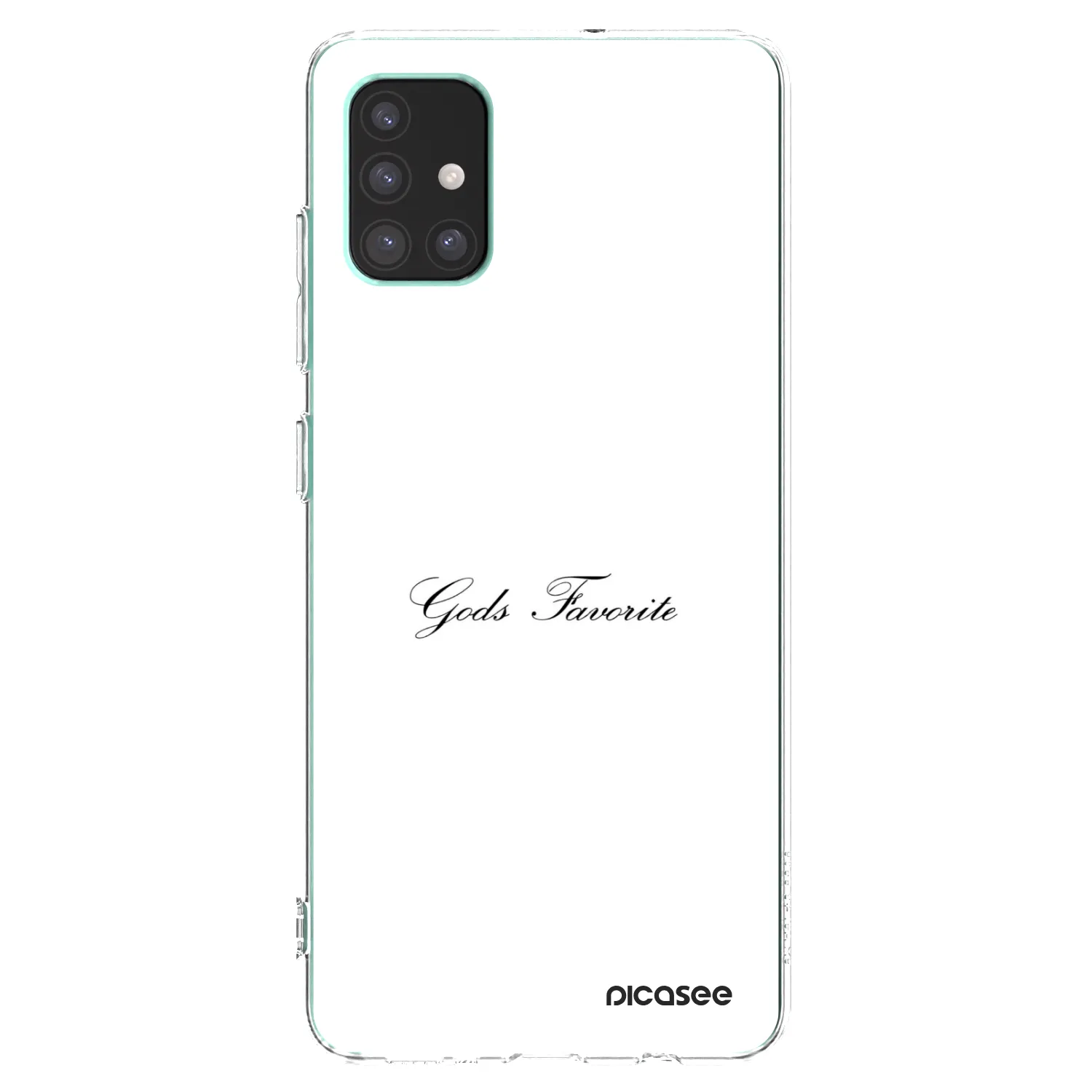 Picasee silikonski prozorni ovitek za Samsung Galaxy M51 M515F - Gods Favorite