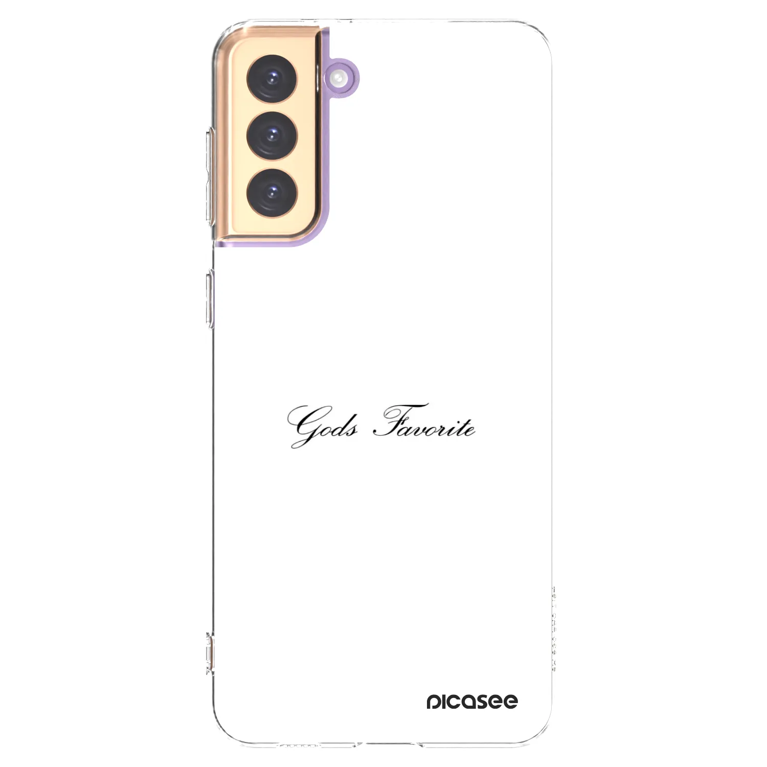 Picasee silikonski prozorni ovitek za Samsung Galaxy S21+ 5G G996F - Gods Favorite