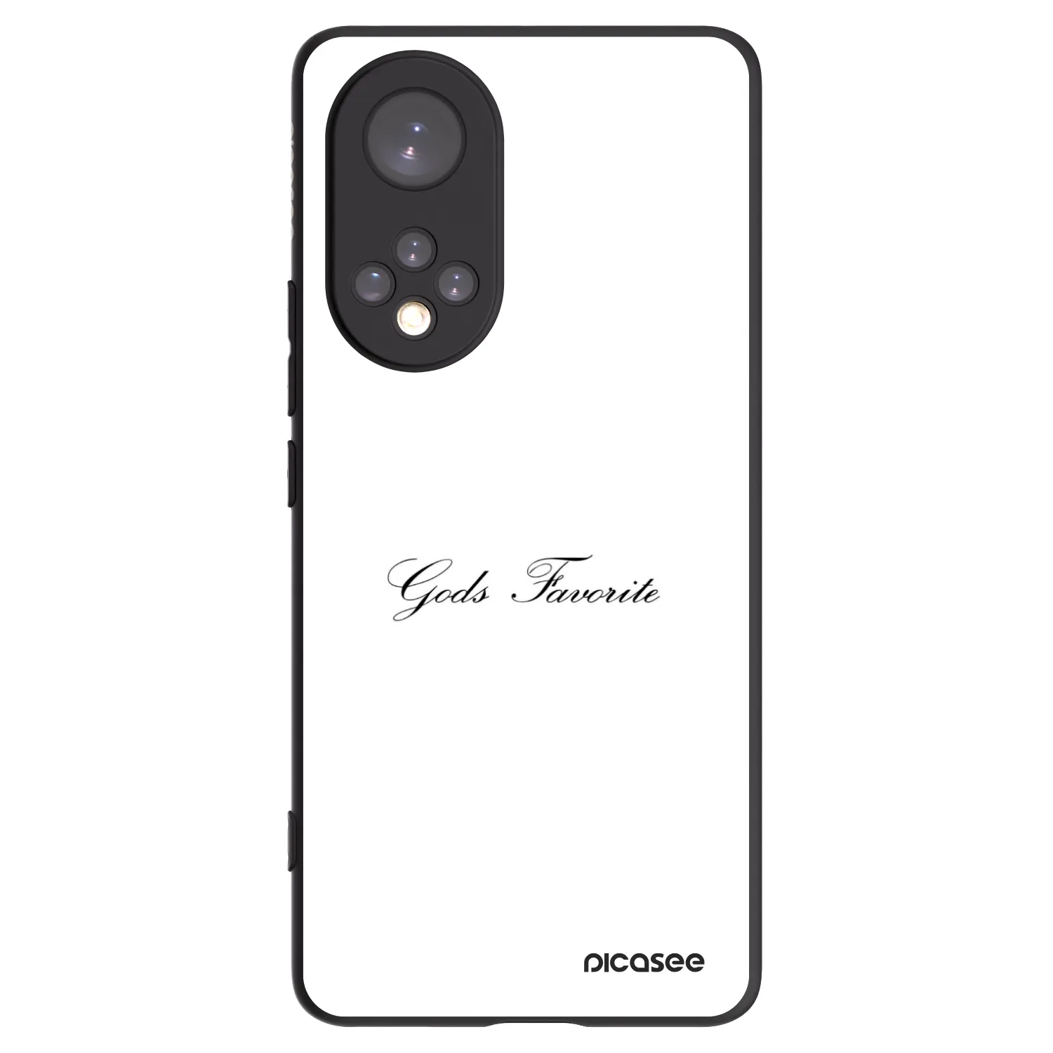 Picasee silikonski črni ovitek za Huawei Nova 9 - Gods Favorite