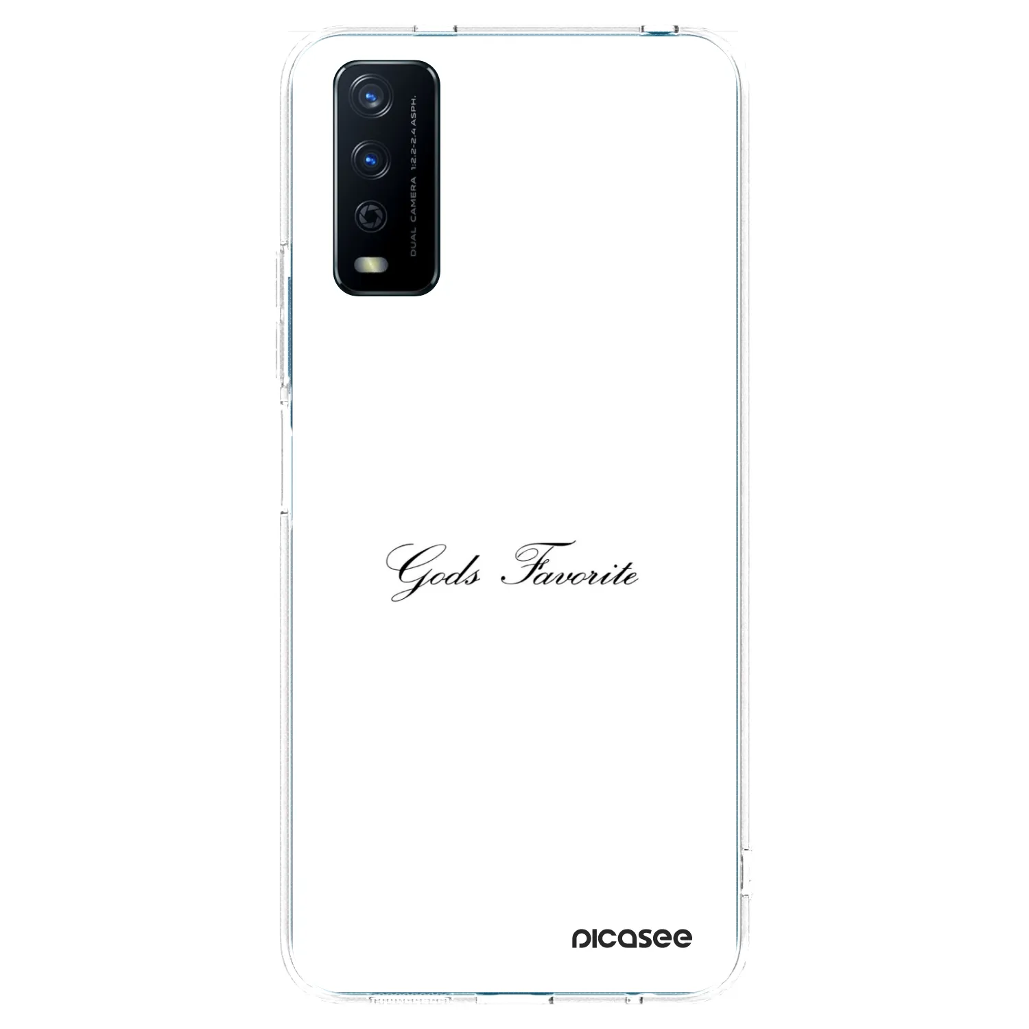 Picasee silikonski prozorni ovitek za Vivo Y11s - Gods Favorite