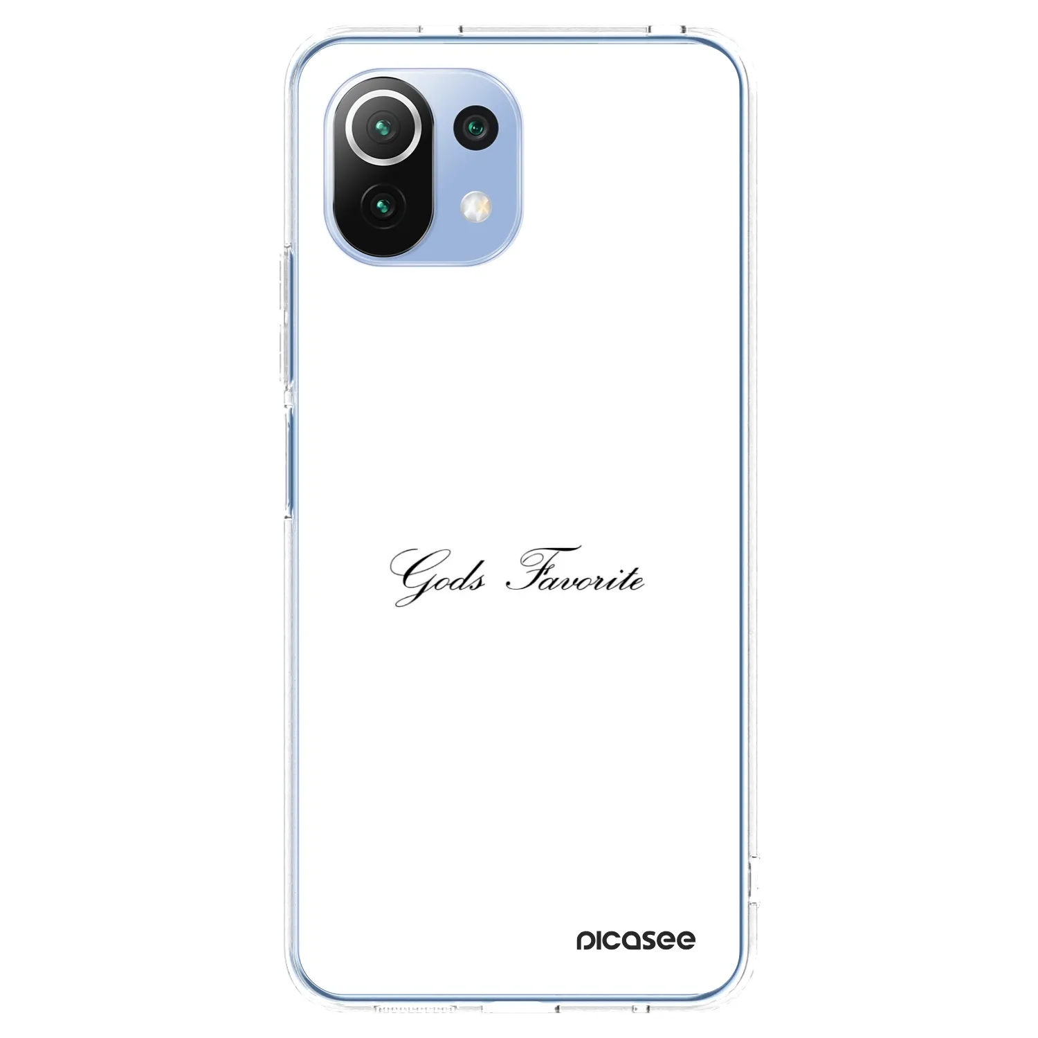 Picasee silikonski prozorni ovitek za Xiaomi 11 Lite 5G NE - Gods Favorite