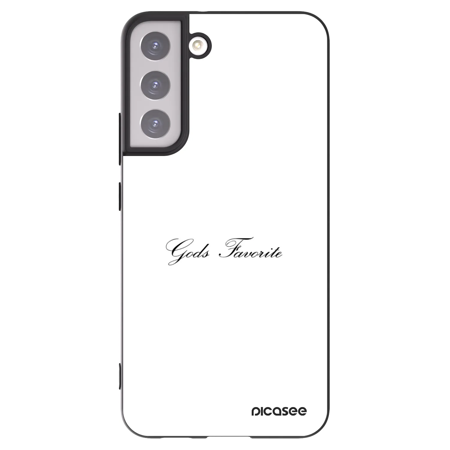 Picasee silikonski črni ovitek za Samsung Galaxy S22+ 5G - Gods Favorite