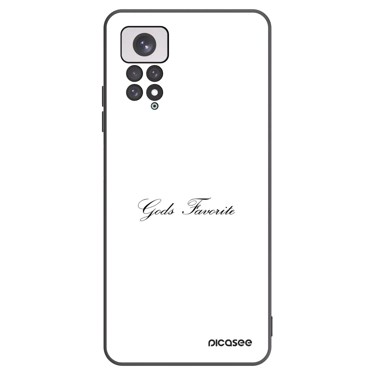 Picasee silikonski črni ovitek za Xiaomi Redmi Note 11 - Gods Favorite