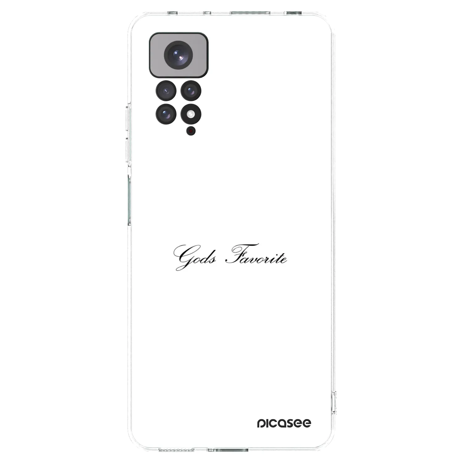 Picasee silikonski prozorni ovitek za Xiaomi Redmi Note 11 - Gods Favorite