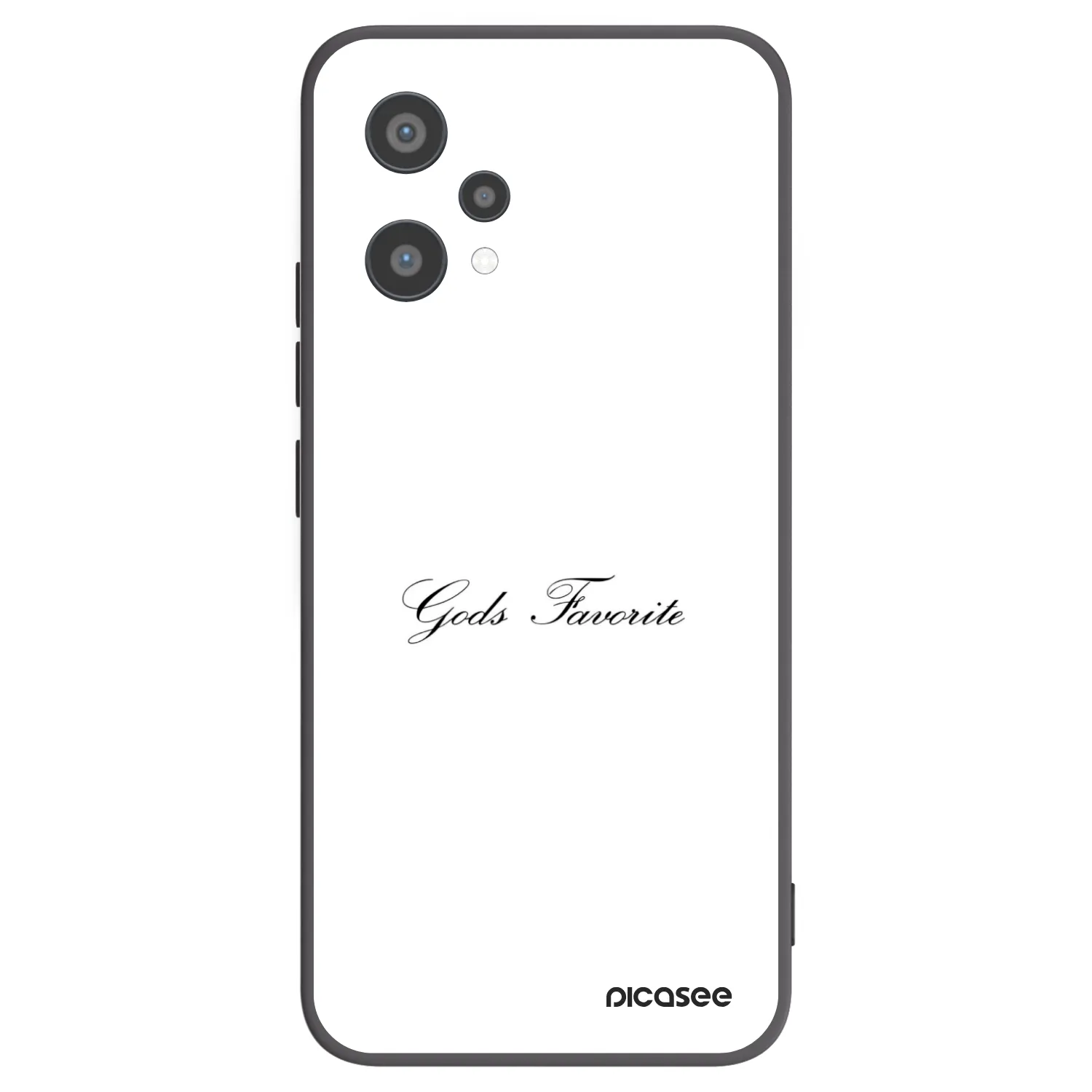 Picasee silikonski črni ovitek za Realme 9 Pro 5G - Gods Favorite