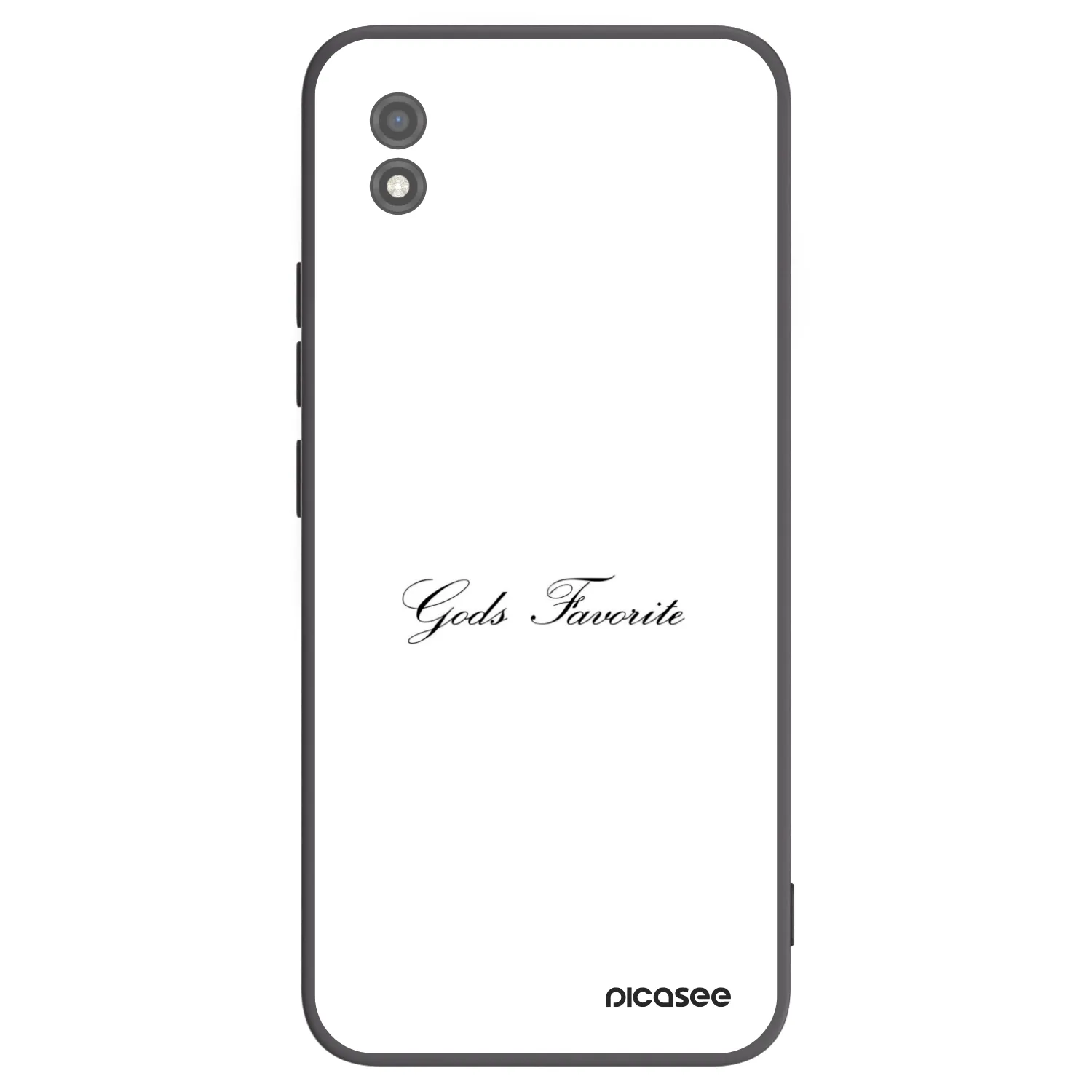 Picasee silikonski črni ovitek za Realme C11 (2021) - Gods Favorite