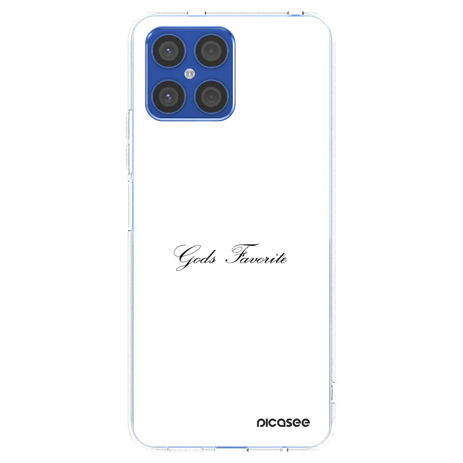 Picasee silikonski prozorni ovitek za Honor X8 4G - Gods Favorite