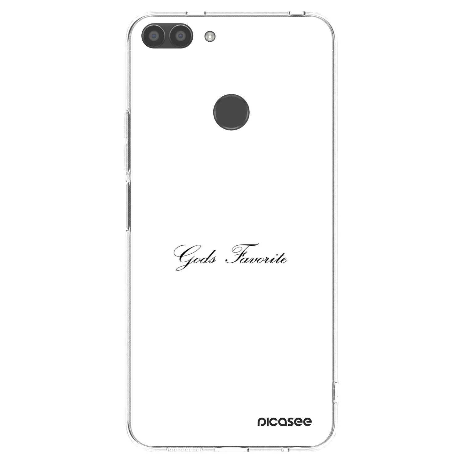 Picasee silikonski prozorni ovitek za Huawei P Smart - Gods Favorite
