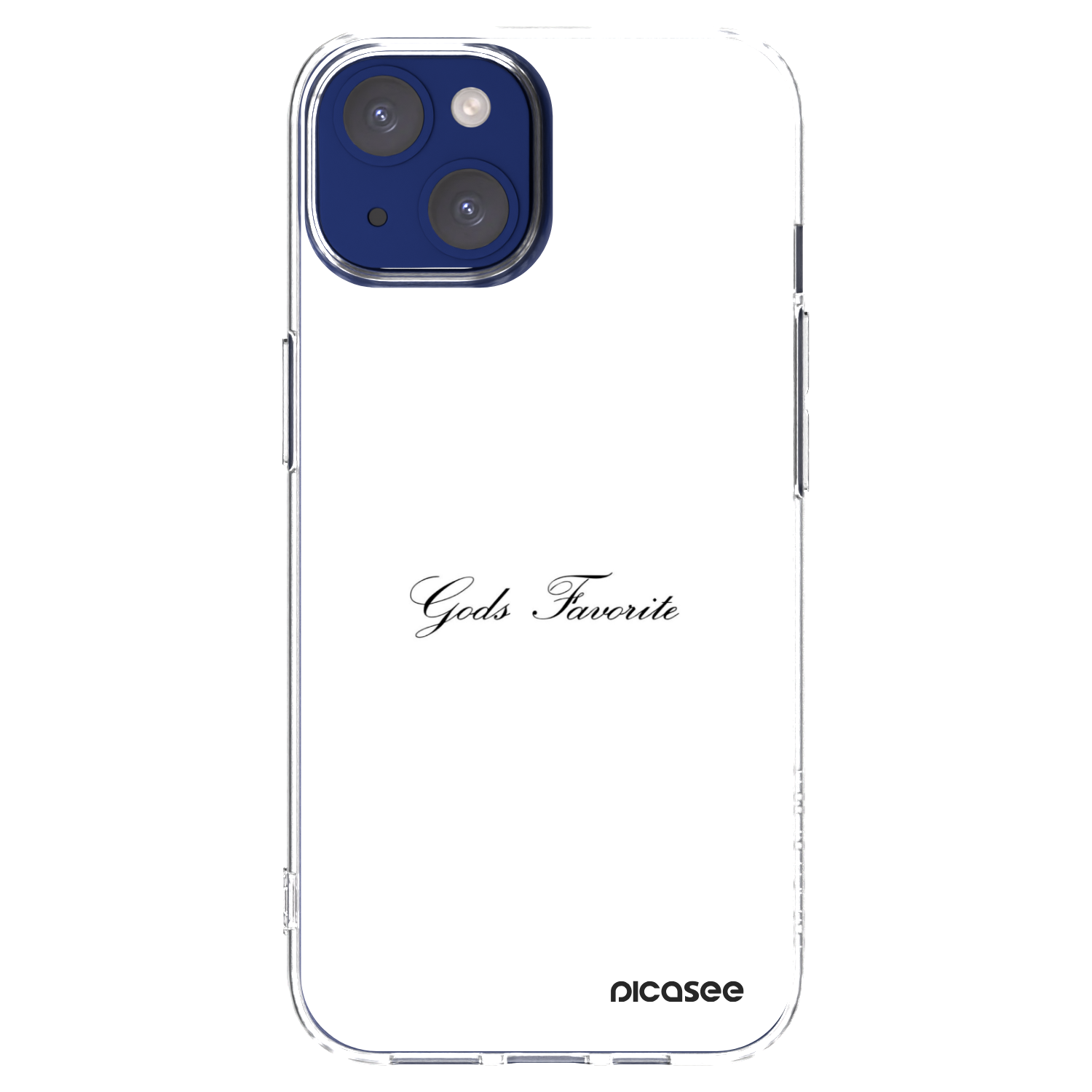 Picasee silikonski prozorni ovitek za Apple iPhone 14 - Gods Favorite