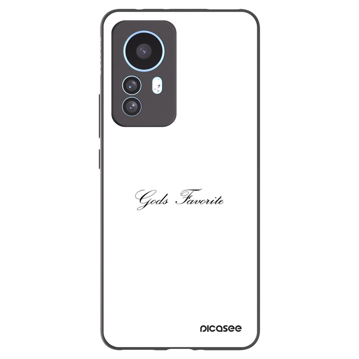 Picasee silikonski črni ovitek za Xiaomi 12T - Gods Favorite